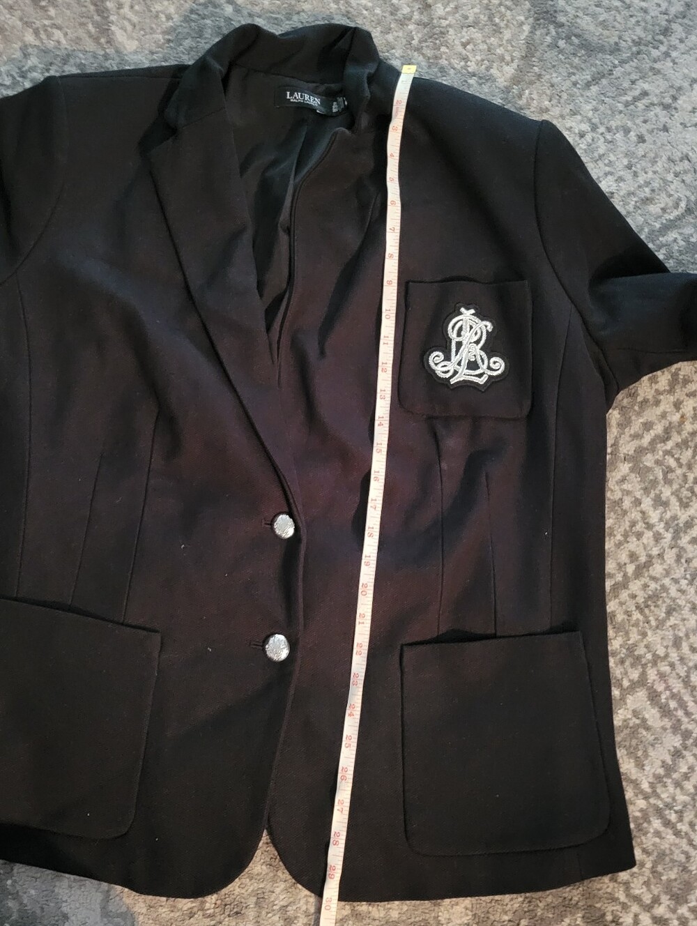 Ralph Lauren Bullion Jacquard Blazer Size 3X - Picture 12 of 16